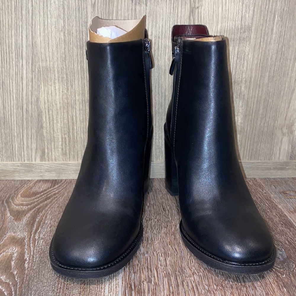 Franco Sarto Black Heeled Booties New no box Size: 8
